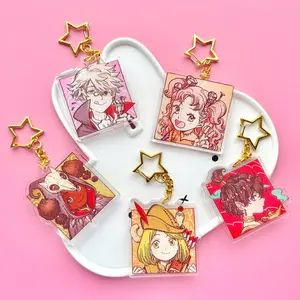 Anime magic Atelier rare Fantasy Manga characters keychains