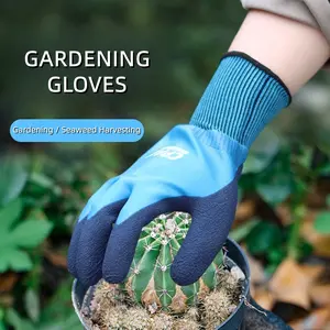 Buy 1 Get 1 Free Greensen Garden Gloves,Gloves, Agriculture Garden Working Protective Gloves Non-Slip Waterproof Latex Gloves
