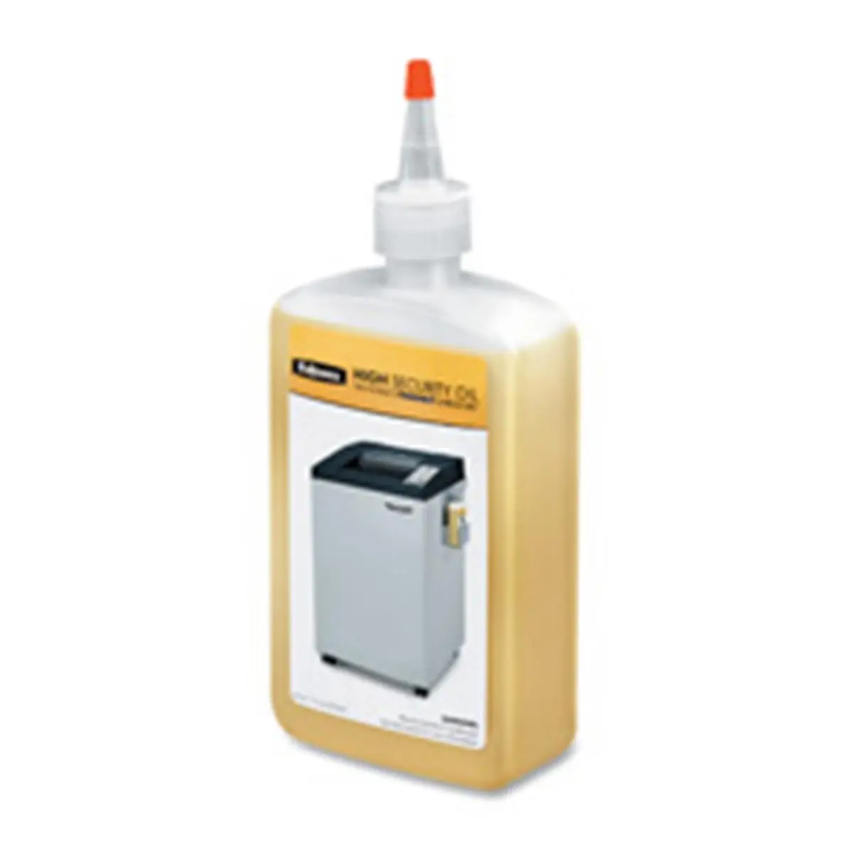 Fellowes FEL3505701 Paper Shredder Oil, 12 oz High-Security Maintenance Fluid, Extended Nozzle Plastic Squeeze Bottle for Office Use