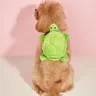 Cute Turtle Design Backpack for Carrying Pets Stuff & Snacks, Lovely Dogs Backpack for Outing Hiking Travelling, Pet Going Out Traction Chest Back Bags, Outdoor Animal Carrier, Puppy Carrier