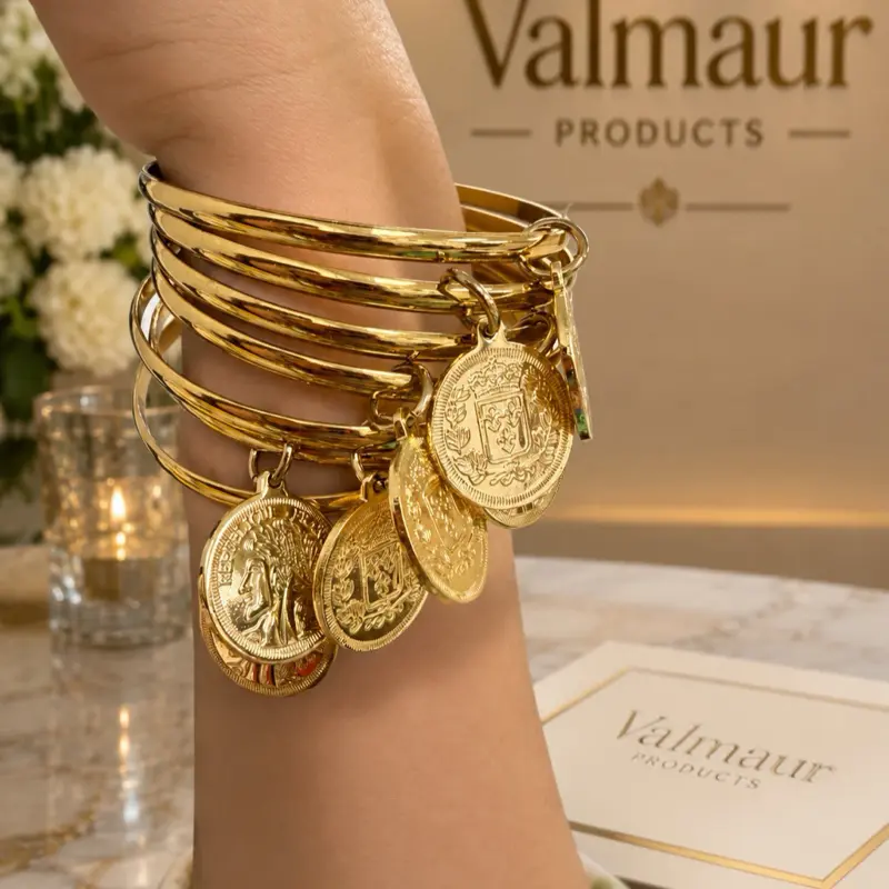 Valmaur Products Prosperity Coin Charm Bracelet — Wear Your Prosperity