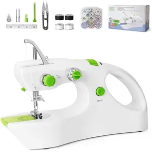 Dual-Speed Portable Electric Handheld Sewing Machine Complete Repair Kit for Beginners Home Clothing Fabrics Repair Tools Ideal Choice for Sewing Enthusiasts bobbin  sewing  machine Embroidered Beach Dress