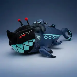 Hotel Plush Shark | Precise Expression Stuffed Animal Plush Doll, Soft Cartoon Room Decoration, Polyester, and, JACKCAT Brand | Ideal for Game Anime Fans, Christmas, Halloween, Easter Gifts