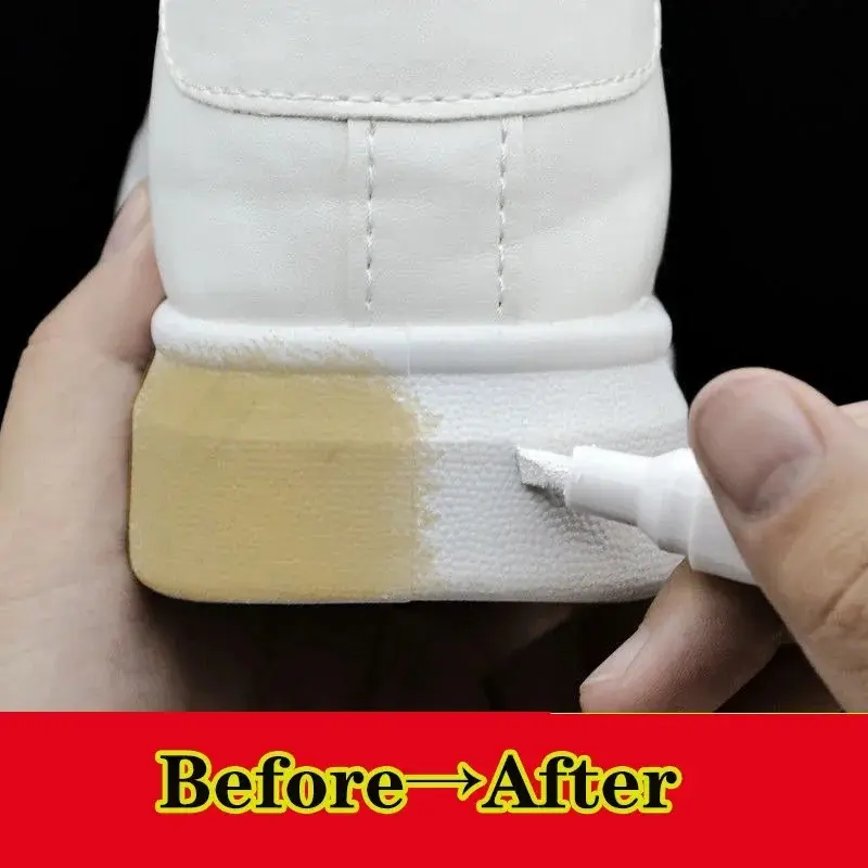 Oxidation Resistant Pen for Shoes, Footwear Cleaning & Color Restoration, Whitening and Yellowing Removal, 1/2pcs, Footwear Cleaner, Shoes Cleaning Agent