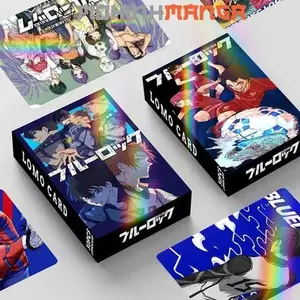 Blue Lock Lomo Card Set 30-60PCS – Premium Anime Collectible Cards for Fans & Gifts