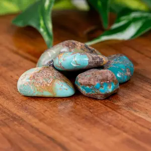 Down to Earth Turquoise Tumbled 1lb