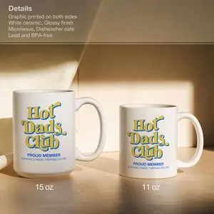 [SALE UP TO 50% + FREE SHIP] New Dad Mug For Dad Funny Dad Gift For Dad Friend Hot Dads Club Mug Fathers Day Gift For New Dad Gift First New Parent Gift For Baby Shower
