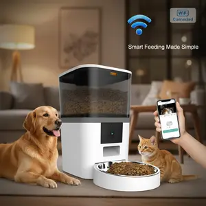 Video Camera With Adjustable Performance Pet Feeder