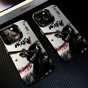 Phone Case: Anime Vagabond Miyamoto Musashi Phone Case for iPhone 16 17 AIR 16E 15PLUS 14 13 12 11 Pro Max X XR XSMAX 8 7 Plus Anti-drop Matte Back Cover