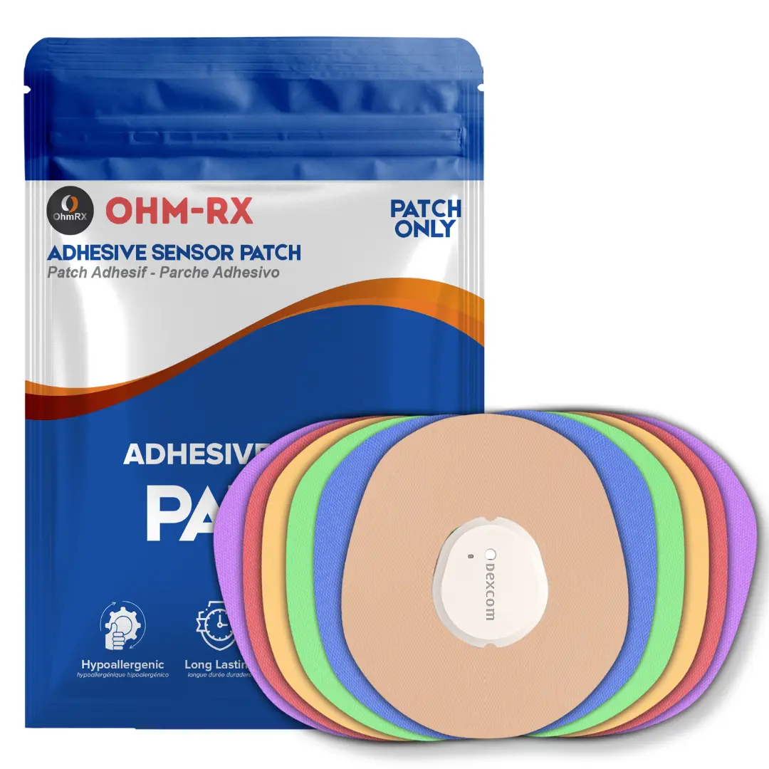 OhmRx Dexcom G7 Adhesive Patches – Waterproof, Hypoallergenic, 25‑Pack OhmRx Dexcom G7 Adhesive Patches – Waterproof, Hypoallergenic, 25‑Pack