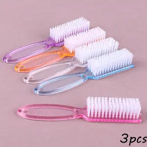 New long-handled multi-functional cleaning brush, nail cleaner, oil brush, hair clipper brush, hair comb, hair styling tool, beard brush, cleaning and dusting brush, nail tool, a must-have for hair salons, Mother's Day gift.