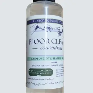 Clean Living Essentials Collection Multi Surface Floor Cleaner Sample Pack 5 Scent Gift Set 4 oz Concentrates 20oz Total Safe for All Sealed Floors - Household