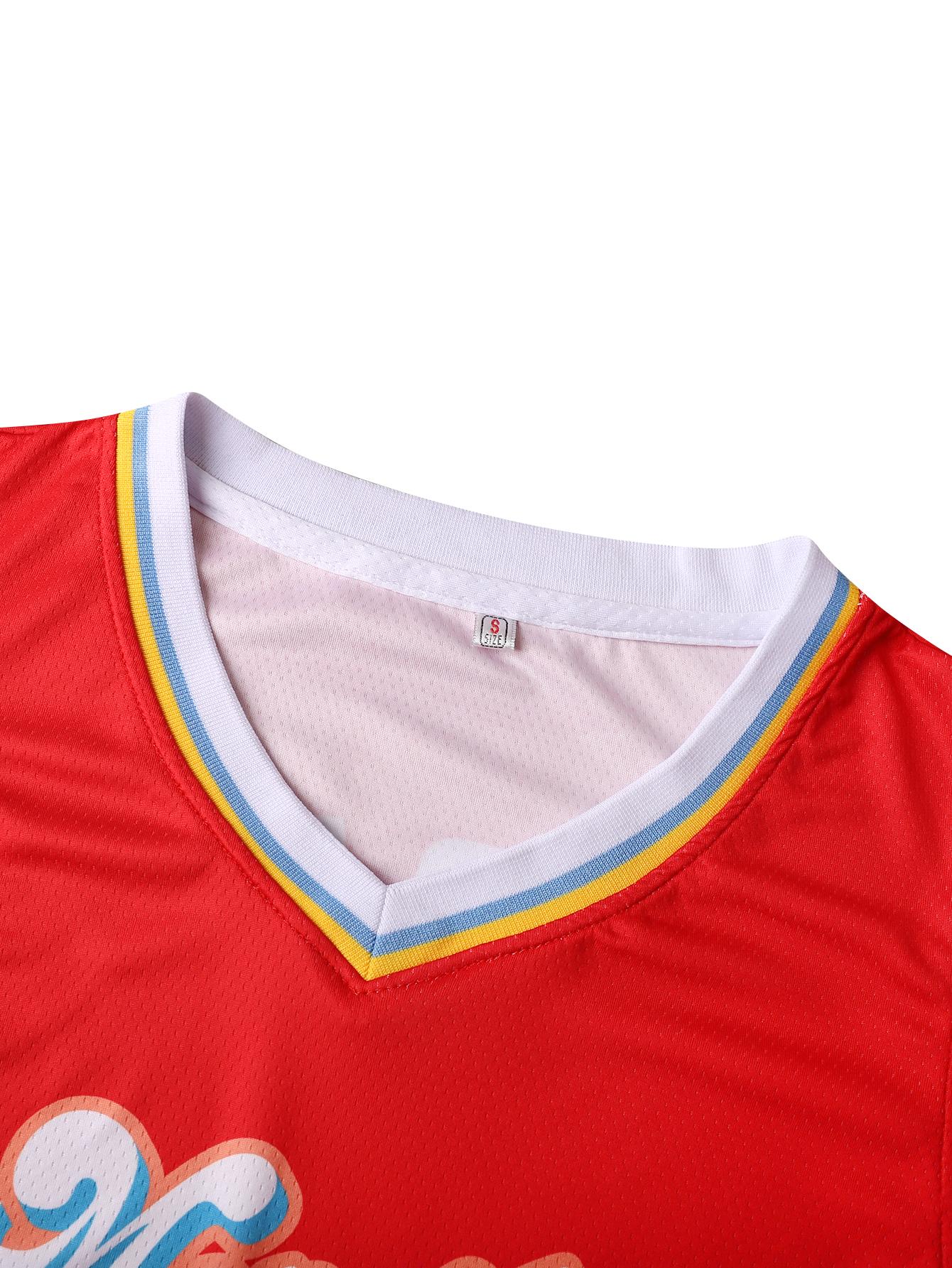 Men's #12 Memphis Red Mesh Basketball Jersey V-Neck Breathable Lightweight Sleeveless Top for Game Day & Leisure Time