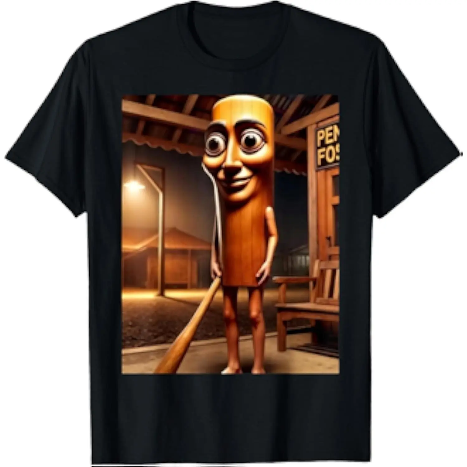 Tung Tung Tung Sahur  T-Shirt Women Men Graphic Crewneck