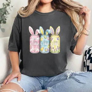 Easter Diet Coke Comfort Colors Shirt, Easter Bunny Soda Tee, Easter Day Gifts