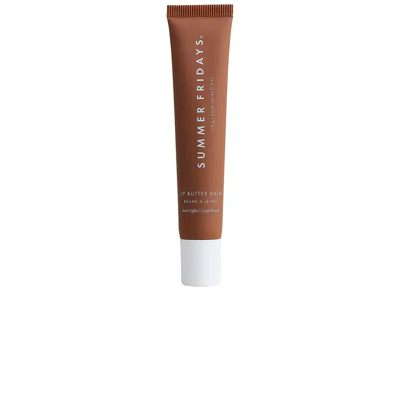Summer Fridays Iced Coffee Lip Butter Balm - 15ml Vegan Hydrating Lip Care Product, Coffee-Flavor Hit Moisturizing Treatment