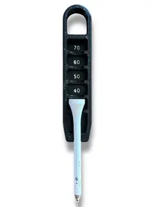 Golf Tee Height Marker Tool Adjustable Depth Ruler for Consistent Tee Height Perfect Training Aid for Driving Range Practice Improves Swing Accuracy and Distance