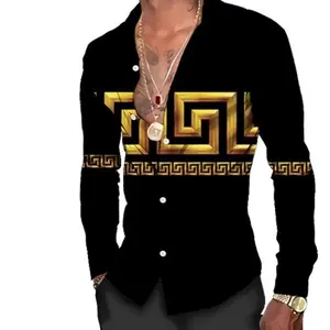 Dress shirts Menswear Stylish Casual Top Day Elegant Evening Long Sleeve