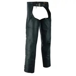 Apex Unisex Motorcycle Leather Chaps