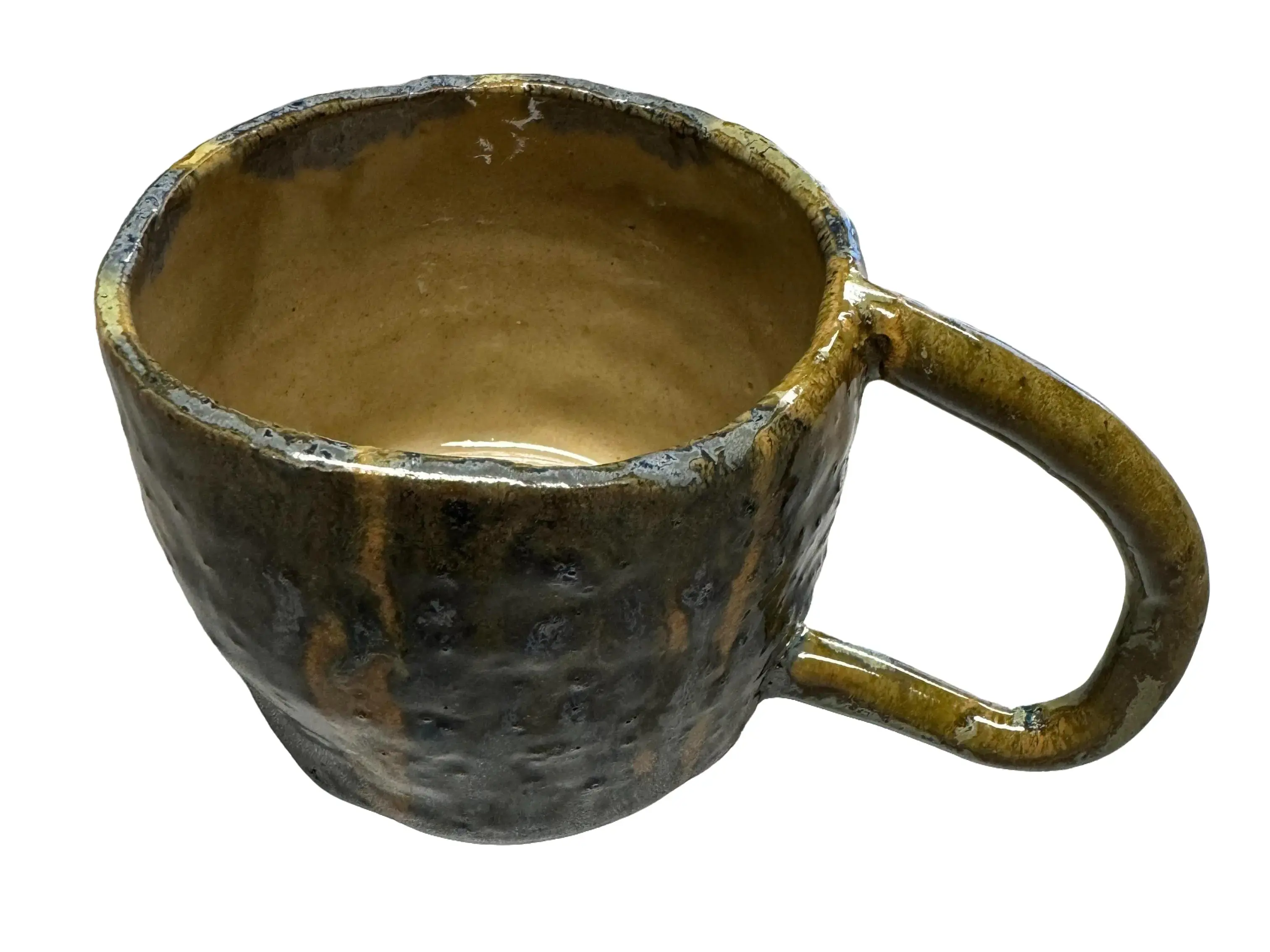 "Cascade" handmade 8 fl. oz. Stoneware Mug Teacup