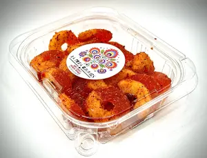 Gummy Peach Rings Gummies With Chilito.