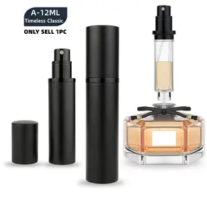 1 Count Refillable Perfume Bottle Atomizer, Pocket Perfume Dispenser, Scent Pump Case, Leakproof Portable Perfume Sprayer for Women and Men