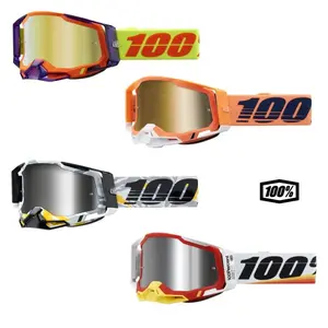 100% Racecraft 2 Mirrored Lens Motocross Offroad ATV Goggles - Pick Color
