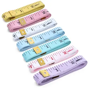 Hardware tools Soft Tape Measure,7-Pack Ruler 60-Inch Double-Sided Measuring Tape for Body Measurements,Weight Loss Measurement.Reverse Side 60-Inch