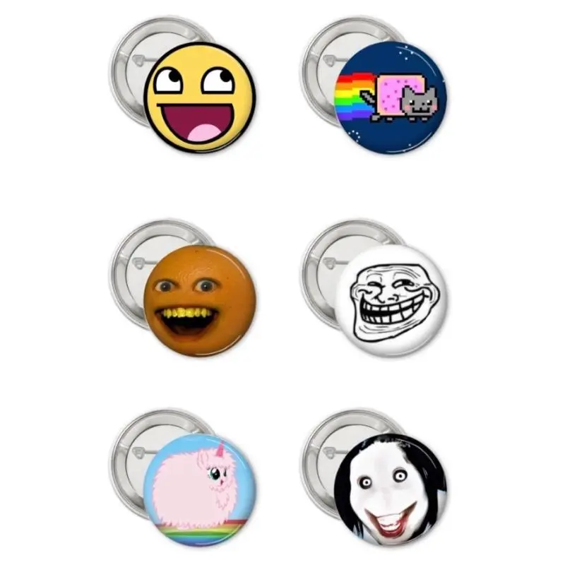 CLASSIC 2010 MEMES PINS 6 PACK