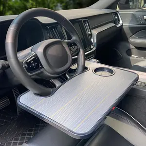 Car Steering Wheel Table, Multifunctional Car Steering Wheel Table, Portable Car Computer Desk, Car Interior Accessories for Car Stowing & Tidying