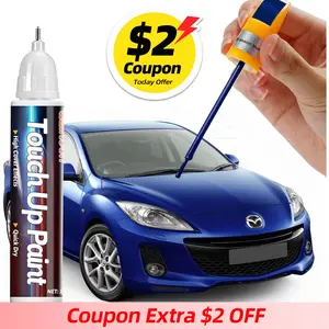 2025 New Blue Touch Up Paint Pen for Cars, Car Paint Scratch Repair, 2-In-1 Car Touch Up Paint Fill Paint Pen, Quick & Easy Solution to Repair Minor Automotive Scratches 0.8 fl oz
