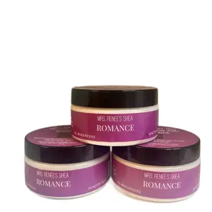 Mrs.Renee’s Shea: Romance 8 oz Whipped Butter with Long-Lasting Scent, Gluten-Free, Paraben-Free, and Preservative-Free for Skincare and Fragrance