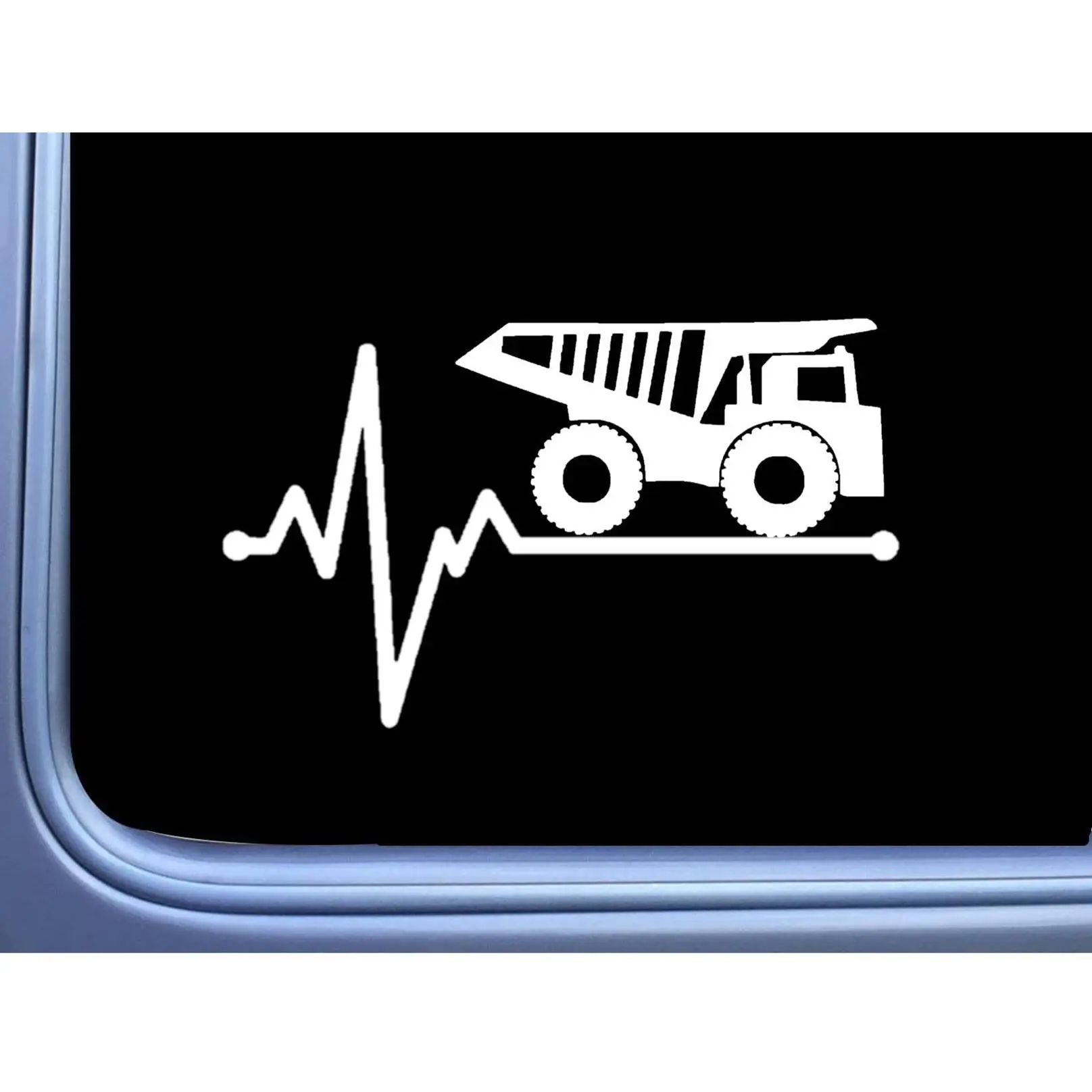 Dump Truck Lifeline sticker OS 213 vinyl 8" Decal dumptruck