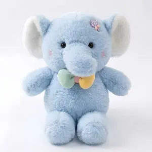 Cute Plush Toy Elephant Shape, Soft Stuffed Animal Doll, Small Plush Toy for Kids, Perfect Gift, Adorable and Cuddly
