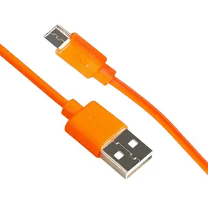 Replacement Fast Charging Charger Cable Power Cord Wire Compatible For Video Doorbell (2020 Release) 2,3,3 Plus,4, Doorbell Pro,Plus and Camera Battery Charging Cable (3.3ft Orange)