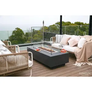 Granville 60” Concrete Fire Table