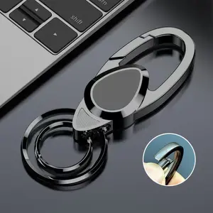 Classic Car Stainless Steel Keychain, Keychain, Automotive Key Accessory, Durable Stamping Design, Ideal Gift for Drivers