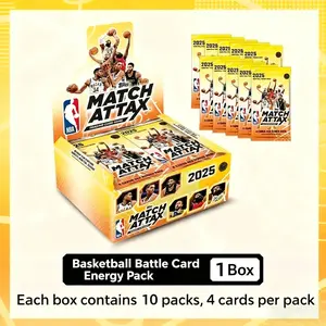 [Preme CH.1]2025-26 Topps Match Attax NBA Power Pack 1 Box Cooper Flagg RC Rookie Kayou
