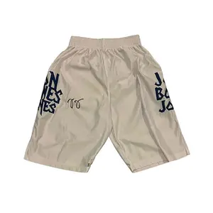 Jon "Bones" Jones Signed White MMA Fighting Trunks Beckett