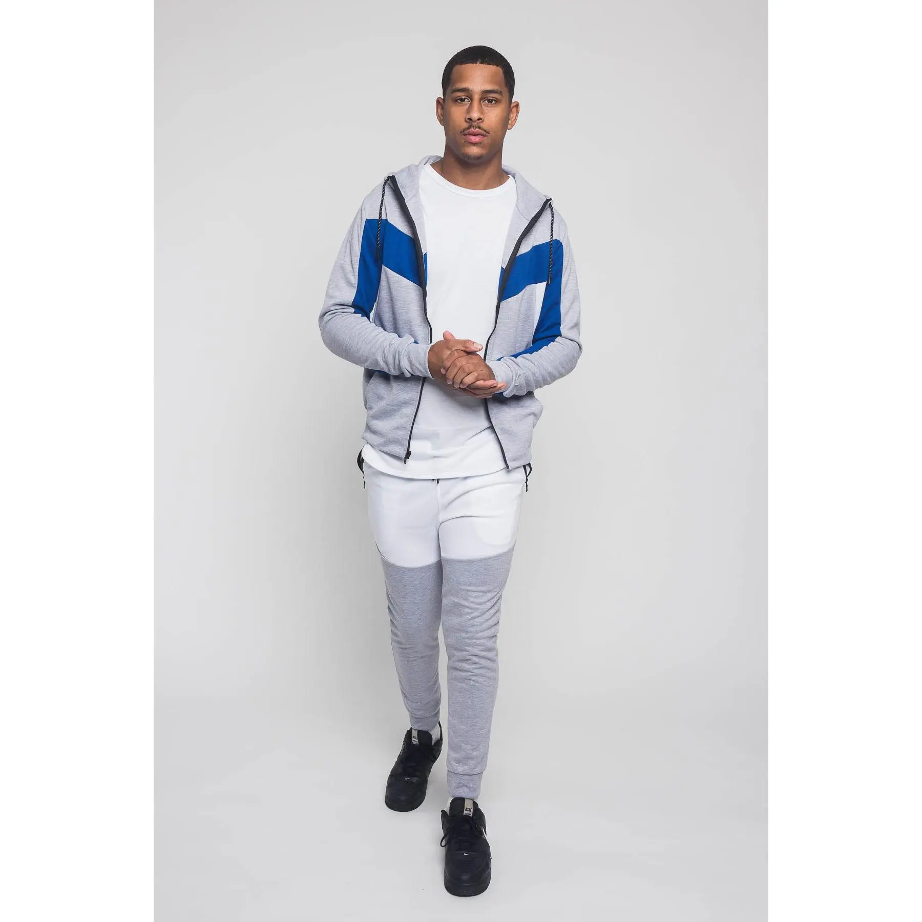 Tri Colored Tracksuit Set