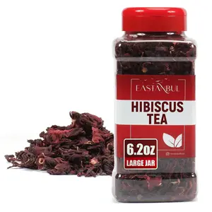 Eastanbul Hibiscus Tea, Hibiscus Flowers, Hibiscus Loose Leaf Tea, 6.2oz