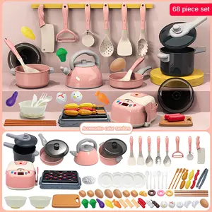 Children's Simulated Kitchen Cooking and Frying Set by Gowiwei Toys