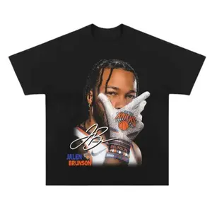 Brunson Knicks Youth Adult Shirt Vintage Basketball Tee Jalen Brunson Graphic Sweatshirt Retro Sports Streetwear Fan Shirt Game Day Apparel Unisex Cotton Oversized Fit Camiseta Verano Gift for Knicks Fans USA Trend