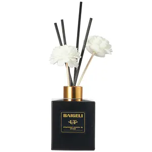 Bluebell Flameless Aromatherapy Diffuser for Hotel, Living Room, Home Interior, Long-lasting Fragrance Diffuser with Rattan Sticks and Lavender Scent