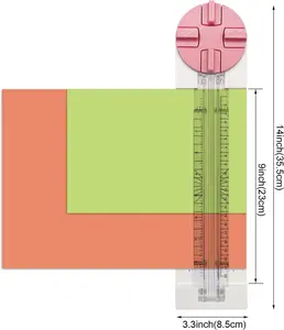 Professional 45mm Rotary Cutter | Ultra-Sharp Stainless Steel Blade with Ergonomic Grip & Safety Lock | Multi-Purpose Cutting Tool for Sewing, Quilting & Scrapbooking