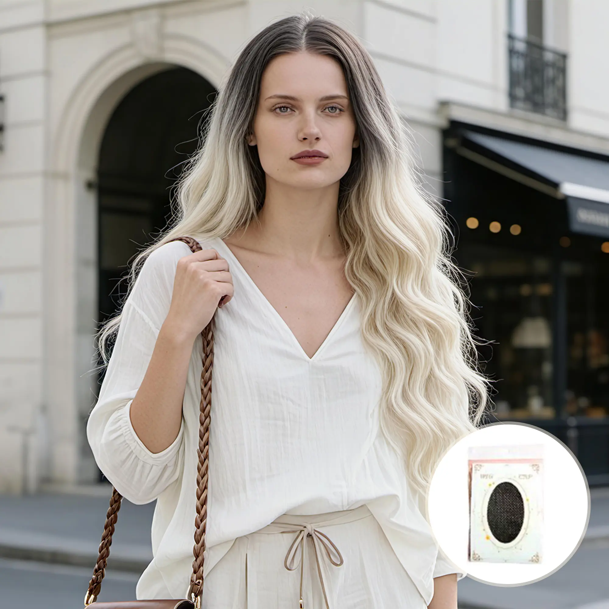 Rooted Creamy Blonde（R8/A613#