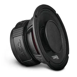 PRO 6.5" Coaxial Hybrid Mid-Range Water resistant Cone Loudspeaker with Built-in Driver 225 Watts Rms 4-Ohm (PRO-HY6.4B)