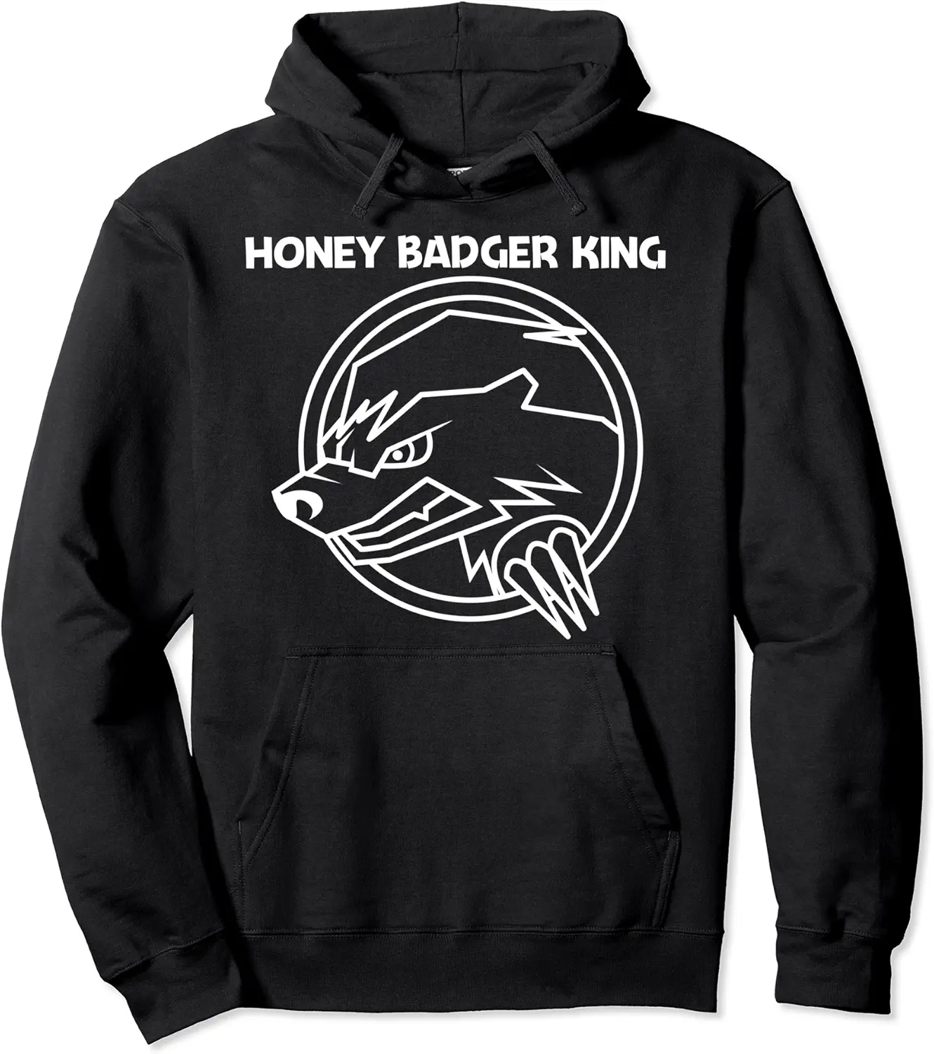 Cool Honey Badger Design For Men Dad Mammal Honey Hunter Pullover Hoodie - Rosazamorap Shop 77B09C3ZBWHB