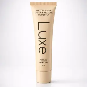 【Buy 1 Get 1 Free】Luxe Color Changing Foundation for Women – Instantly Adapts to Your Skin Tone – Buildable Light-to-Medium, Medium Dark-to-Dark, Coverage – 12-Hour Wear – Natural Dewy Finish