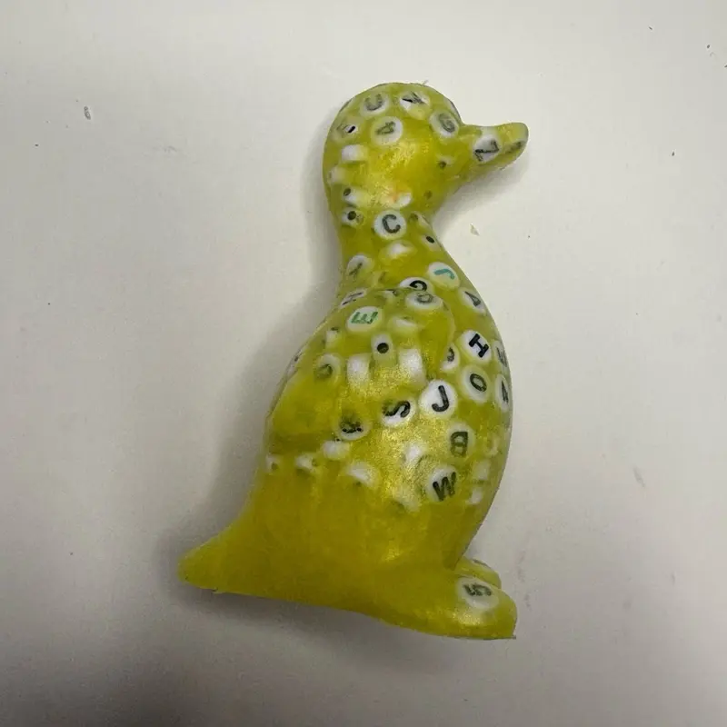 SILICONE PICKY PAD - Ducky - Handmade Fidget Sensory ASMR Toy/Tool
